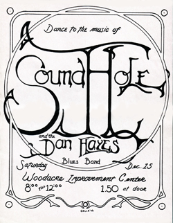 Sound Hole/Dan Hayes Blues Band-Flyer